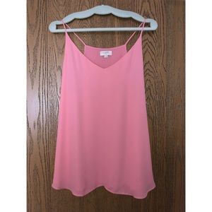 Loft Pink Coral Cami Blouse